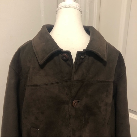 Ll Bean mens Sherpa lined coat size large - Picture 2 of 7